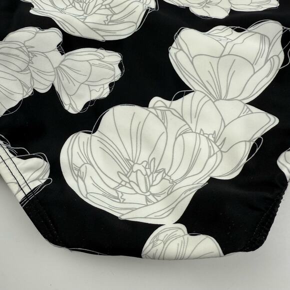 RuffleButts Brilliant Blooms Flutter One Piece Swimsuit - Picture 5 of 6